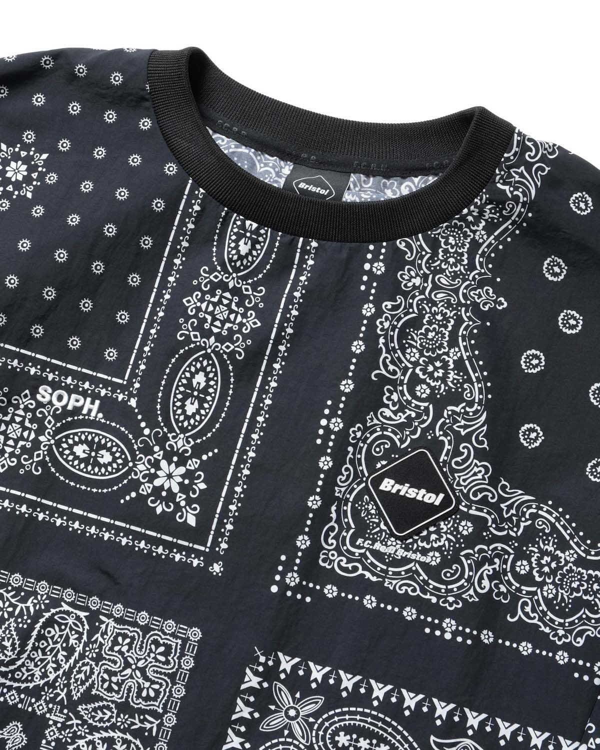 F.C.Real Bristol / BANDANA NYLON PISTE (Black)